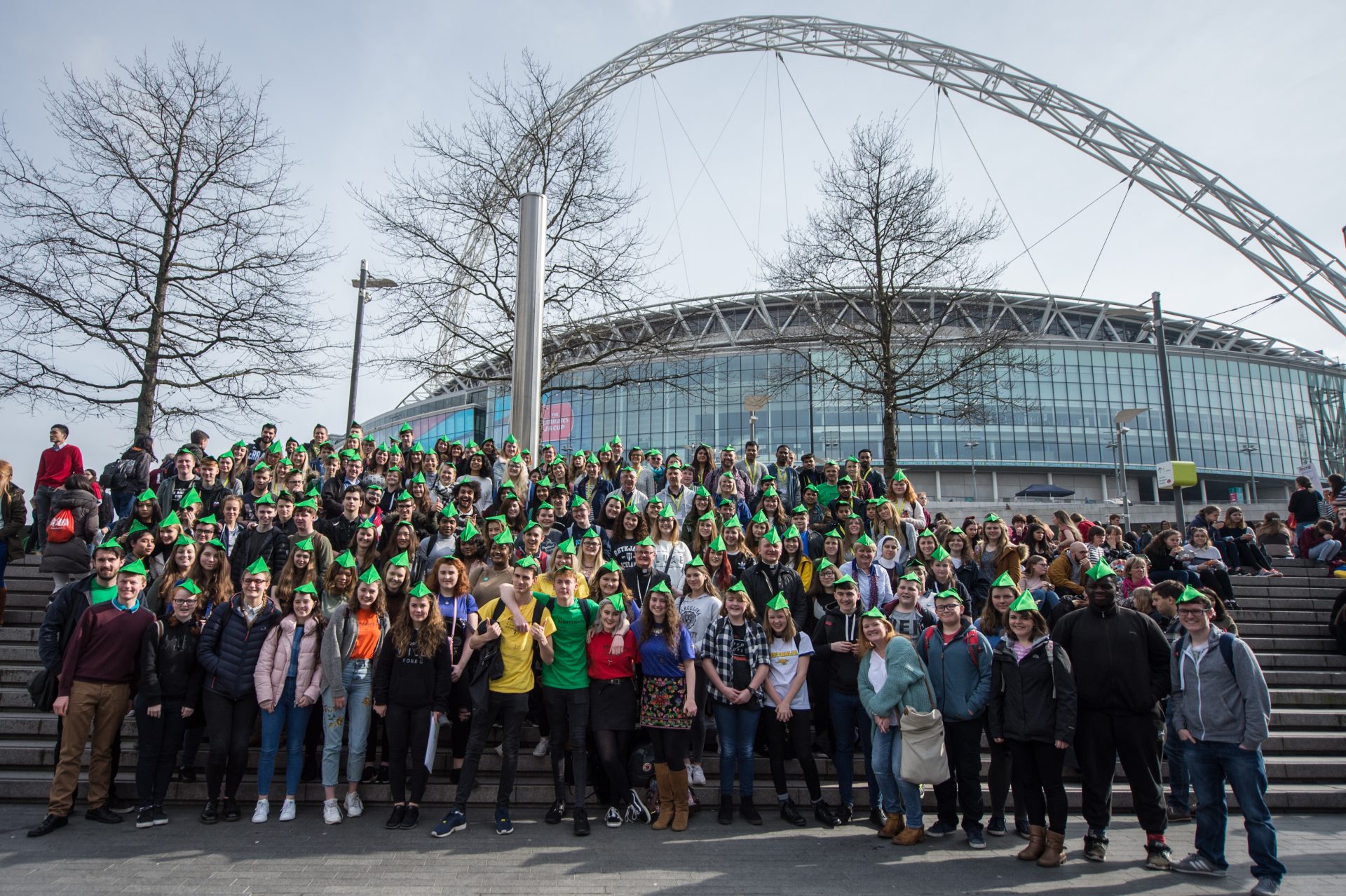 Nottingham Diocese Catholic Youth Service at Flame with hundreds of young people